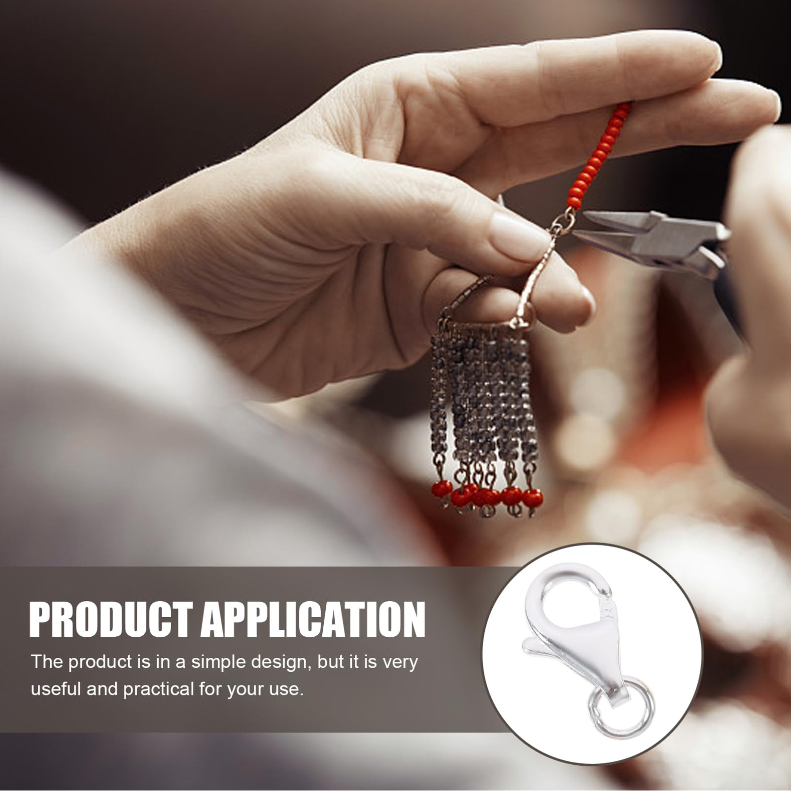 ARTIBETTER 10 Set Fermagli per Gioielli e Chiusure per Collane e Bracciali Accessori per Fai da Te e Creazioni Artigianali Materiali per Unici Progetti Diy