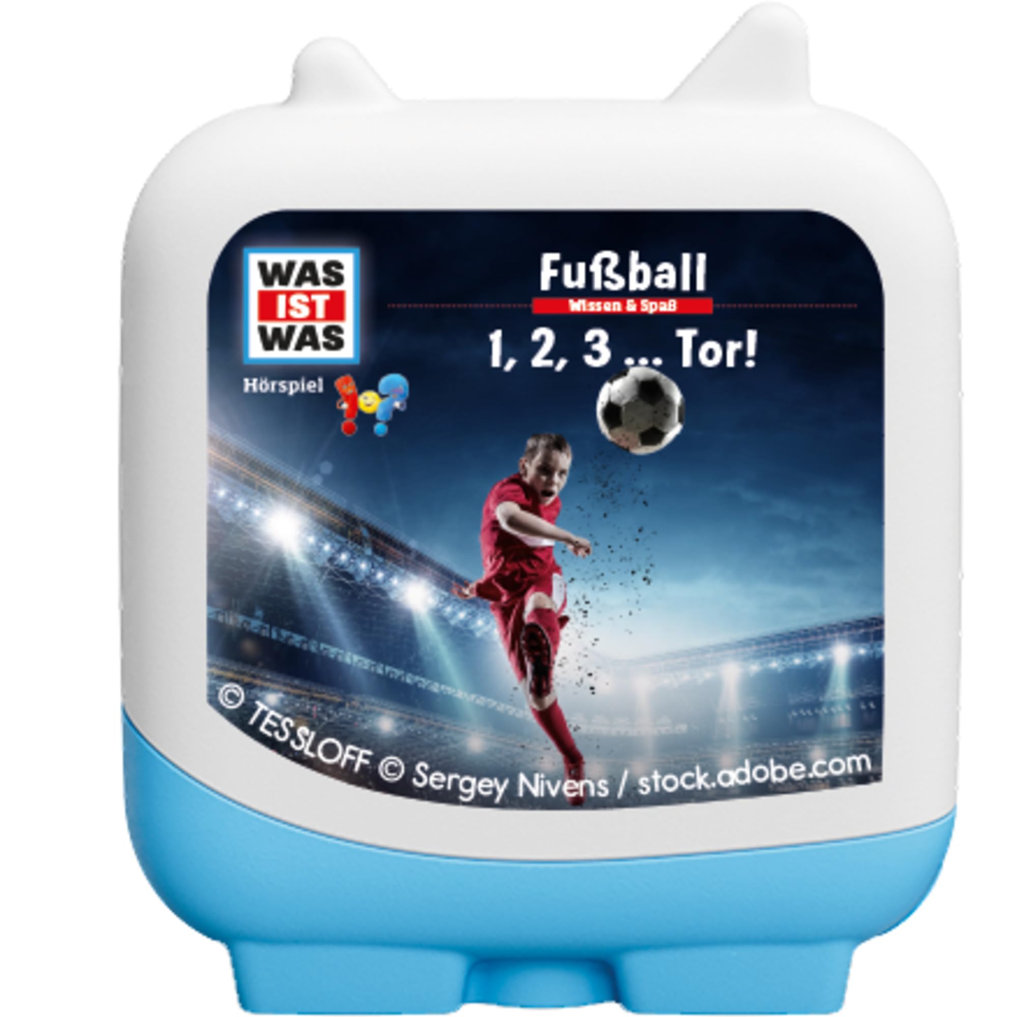 tonies · Hörspielfigur · Clever - WAS IST WAS - Fußball - 1, 2, 3 ... Tor!