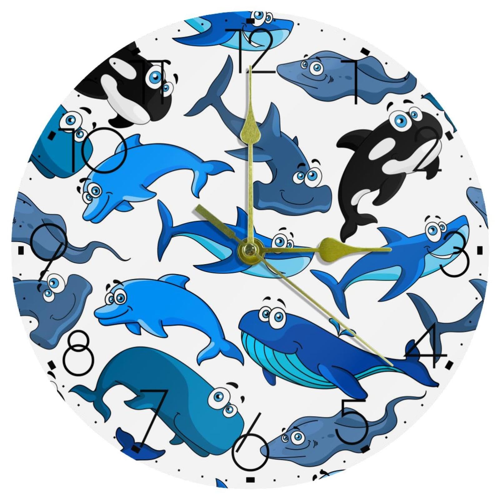 Horloge décorative dauphin un cadeau idéal pour la chambre des enfants et ados