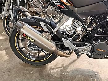 Amazon.co.jp: KTM DUKE 125 200 250 390用アクラポビッチ