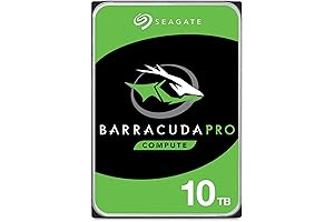 Seagate Barracuda Pro 10 TB Internal Hard Drive: Massive Storage and Uncompromised Performance