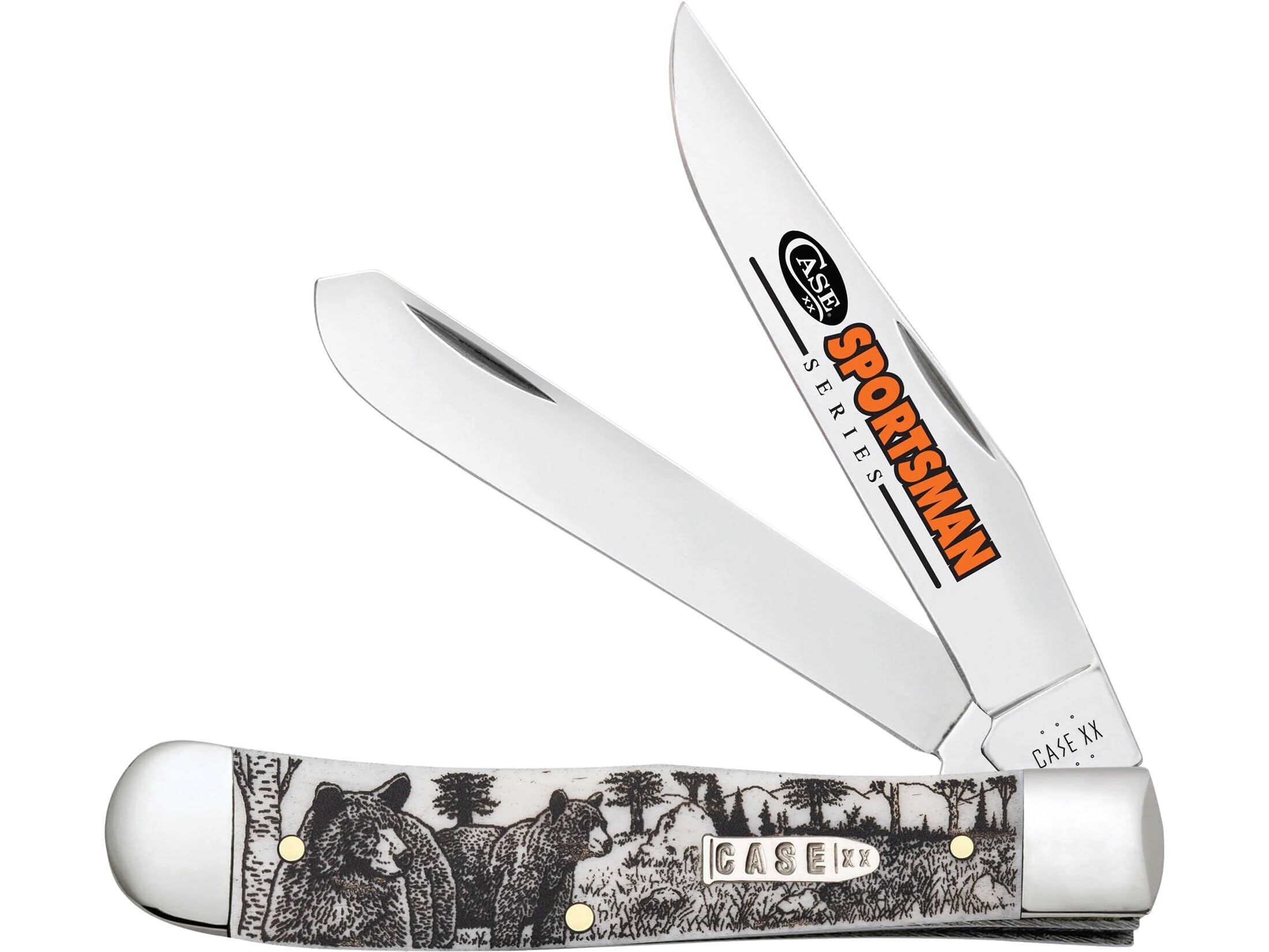 Amazon.com : Case Cutlery CA81223: Sportsman Trapper Bear : Sports