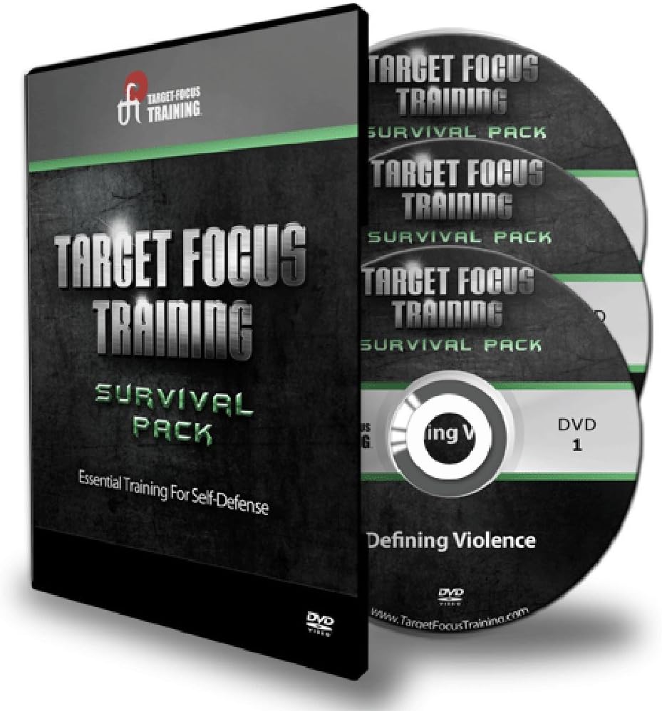 Target Focus Training Survival Pack 3 DVD's Tim Larkin TFT