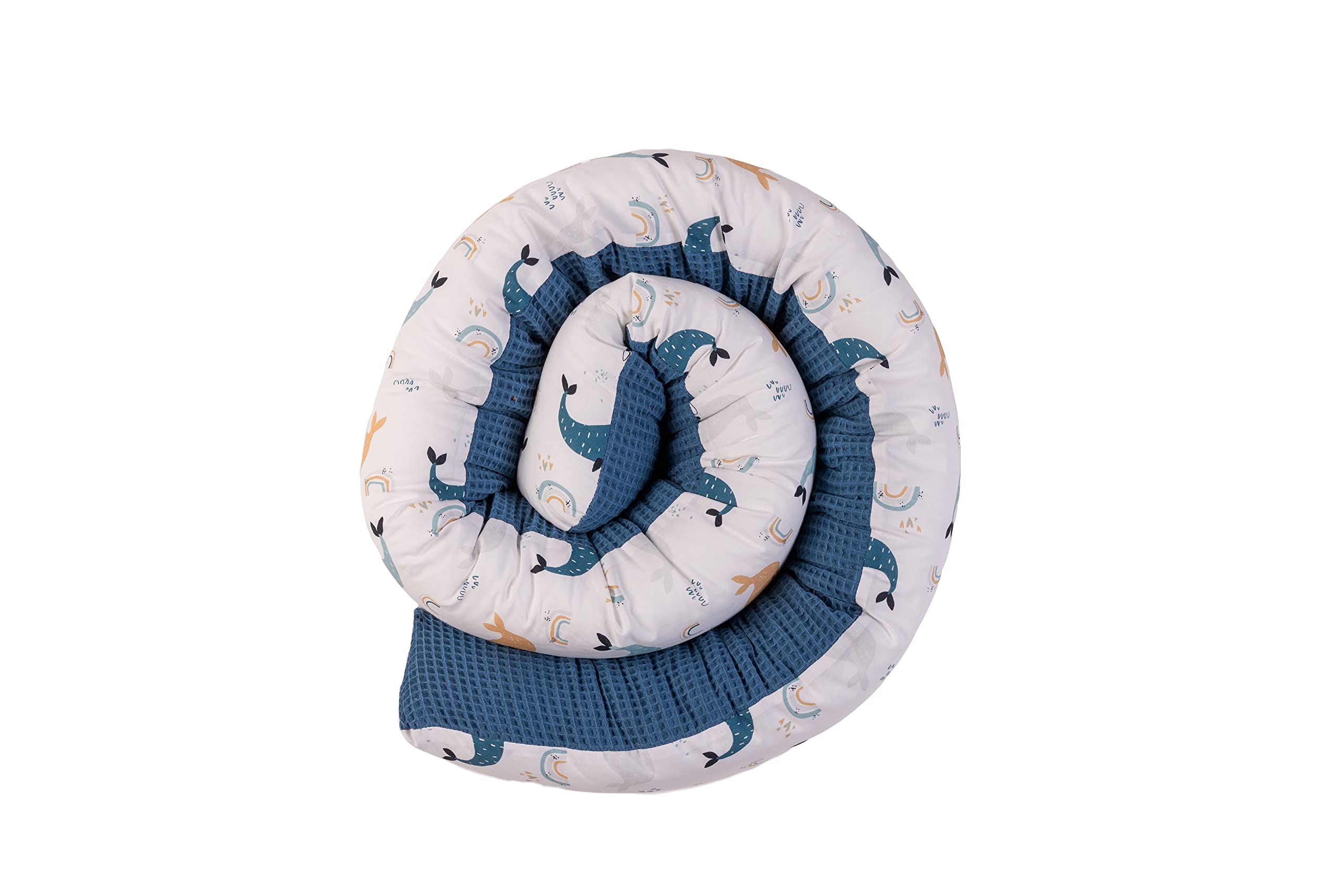 ULLENBOOM Kuschelschlange 200x13cm - Ideal auch als Wickeltisch-Umrandung