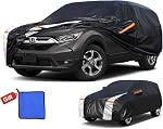 350Z Car Cover 100% Waterproof All Weather, Gift with Towel, 10 Layers Car Covers Custom Fit 2009-2025 350Z/370Z, Full Exterior Cover Rain Sun UV Protection with Door Zipper.