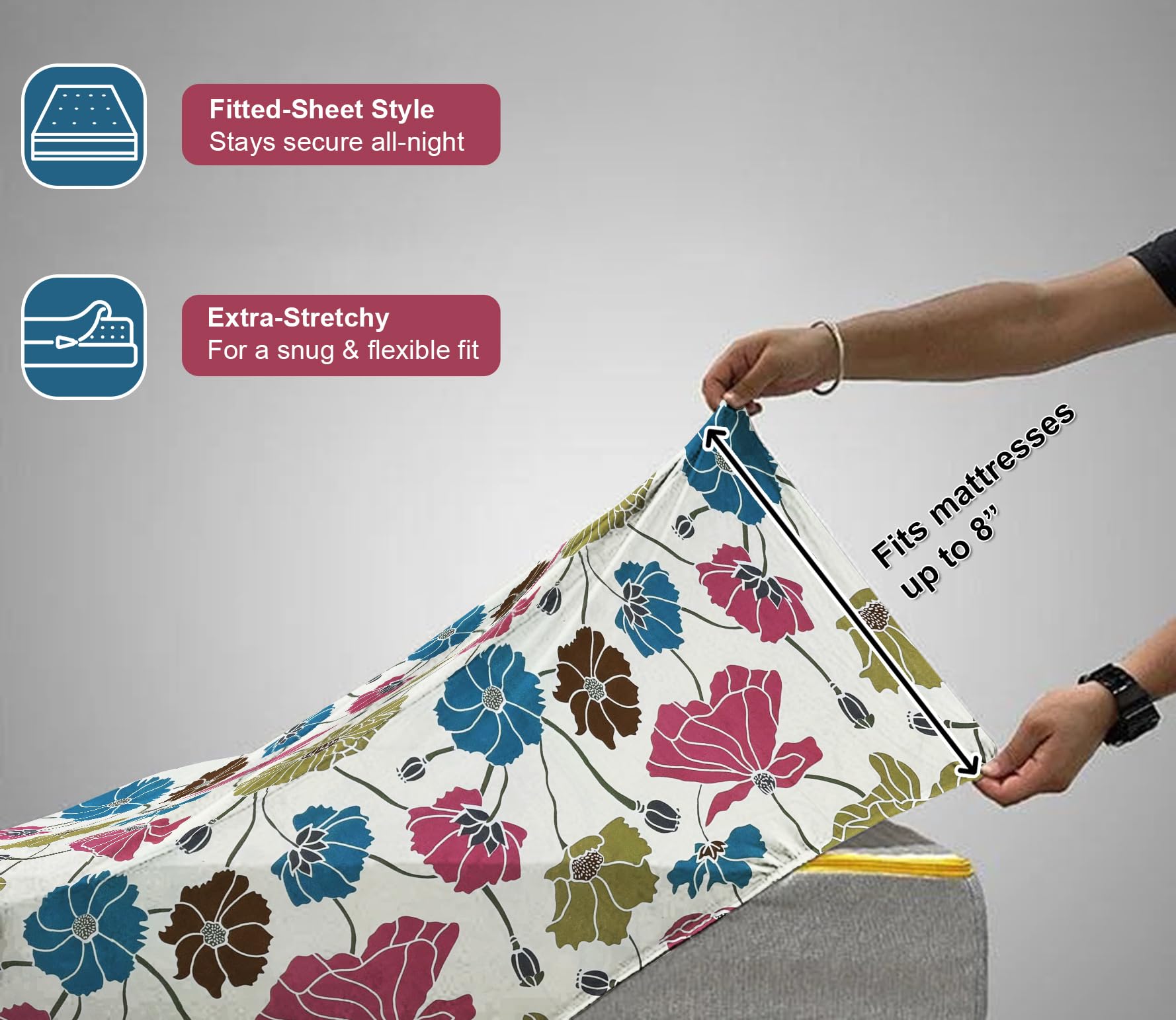 Waterproof King Bedsheet - Spill & Stain Protection -7 Waterproof King Bedsheet - Spill & Stain Protection -7