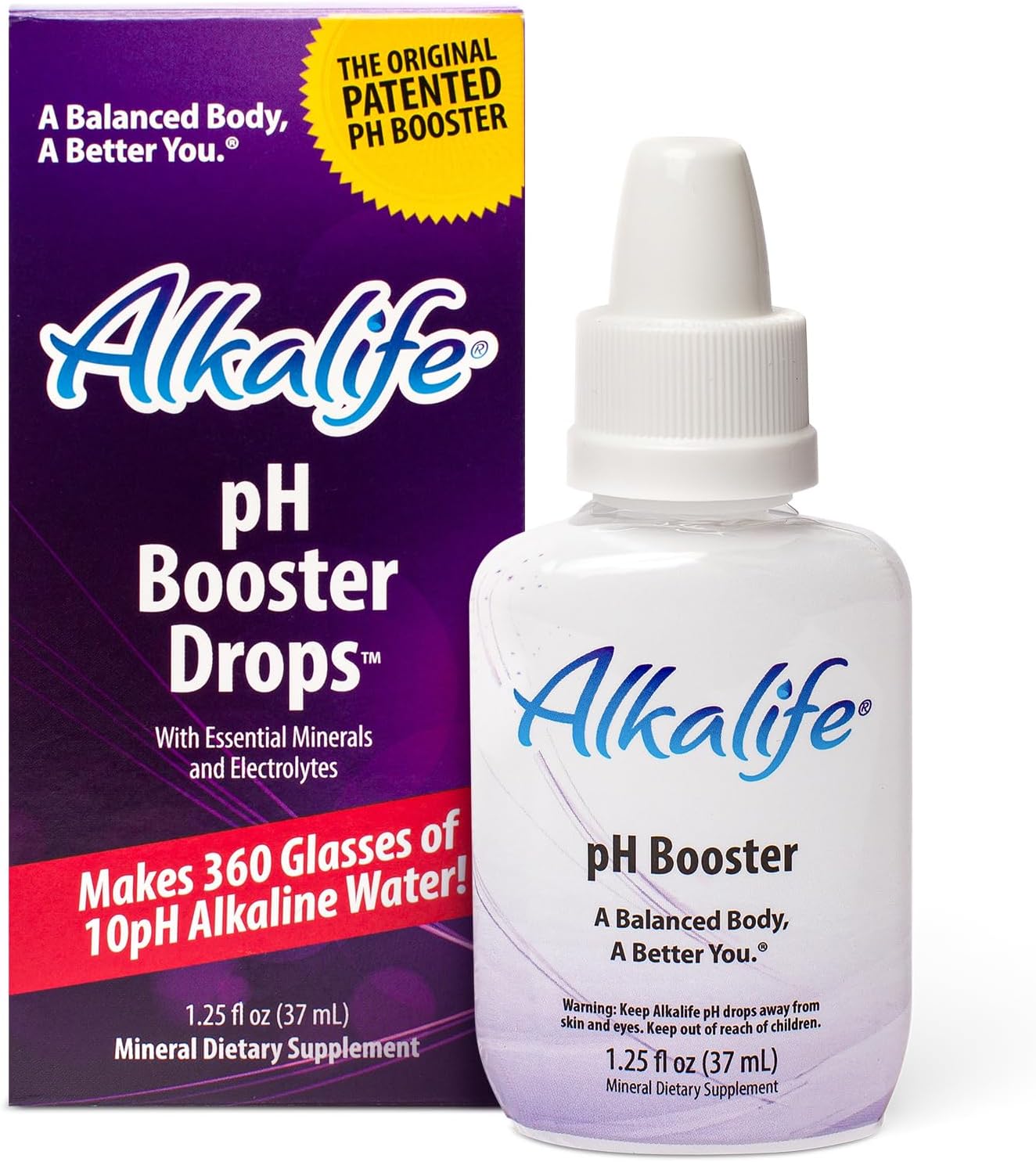 pH Booster Drops 37ml (360 Servings)