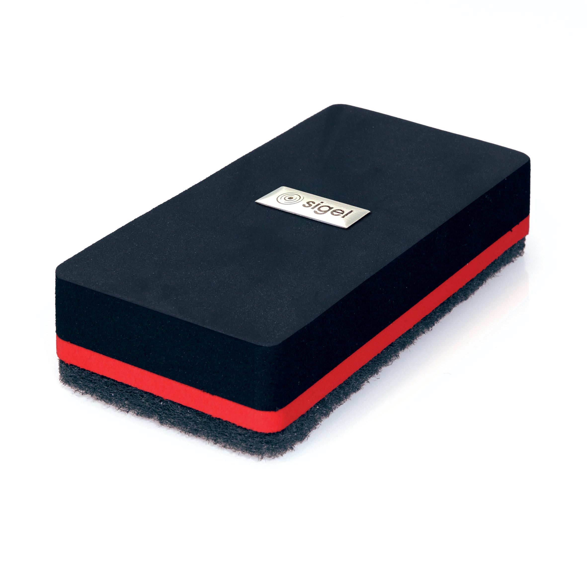 Sigel Magnetic Board Eraser 130x60x26mm - Black - BA188 MBE1306026BK