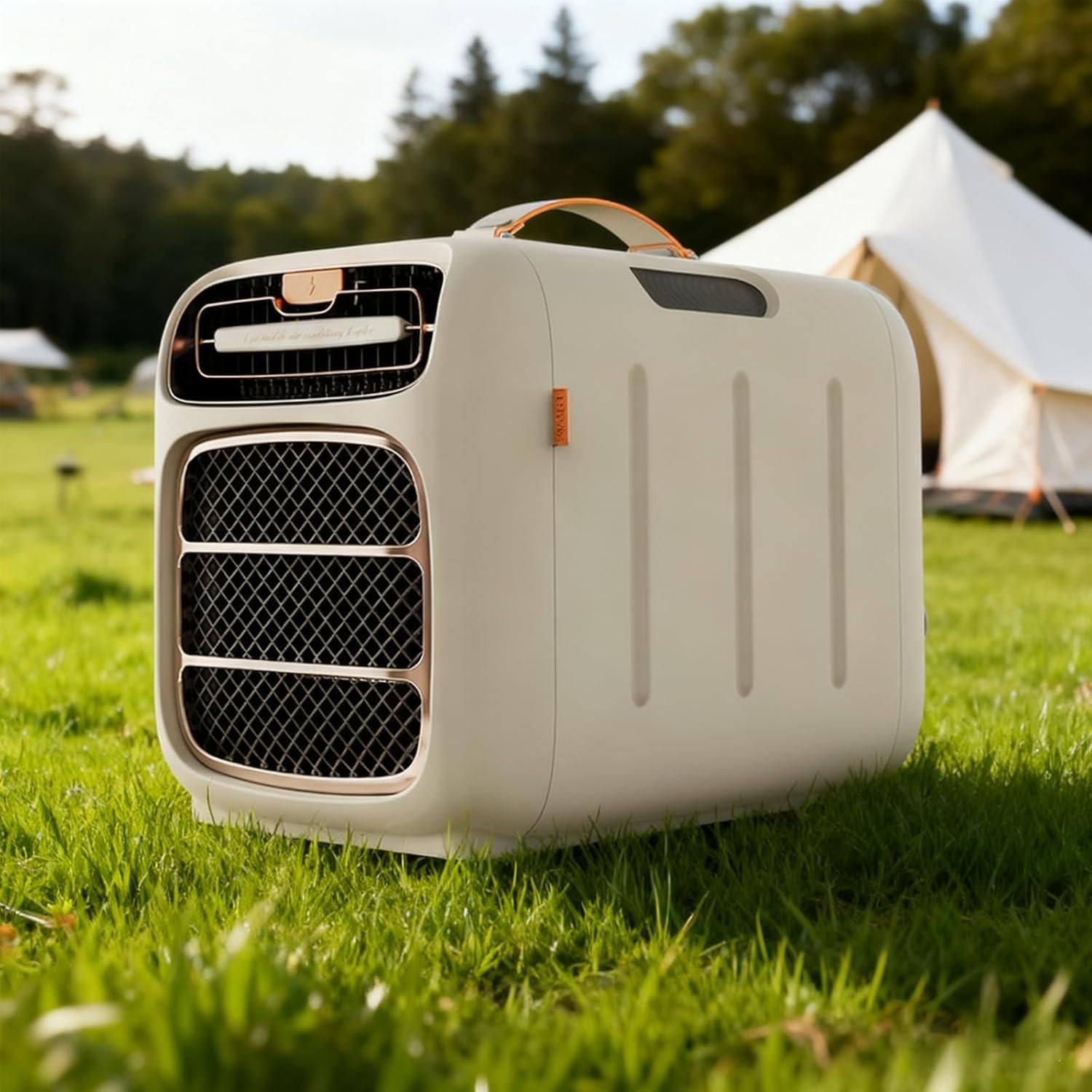 Ymaomao Multicolor Portable Camping Tent Air Conditioner, Outdoor Ac For Tent, Camping Air Conditioner, 420W Low Power, Cooling Heating Dehumidifying, Consumption With 12H Timer, 108 Sq. Ft, Ac Unit For Tent, Van Life