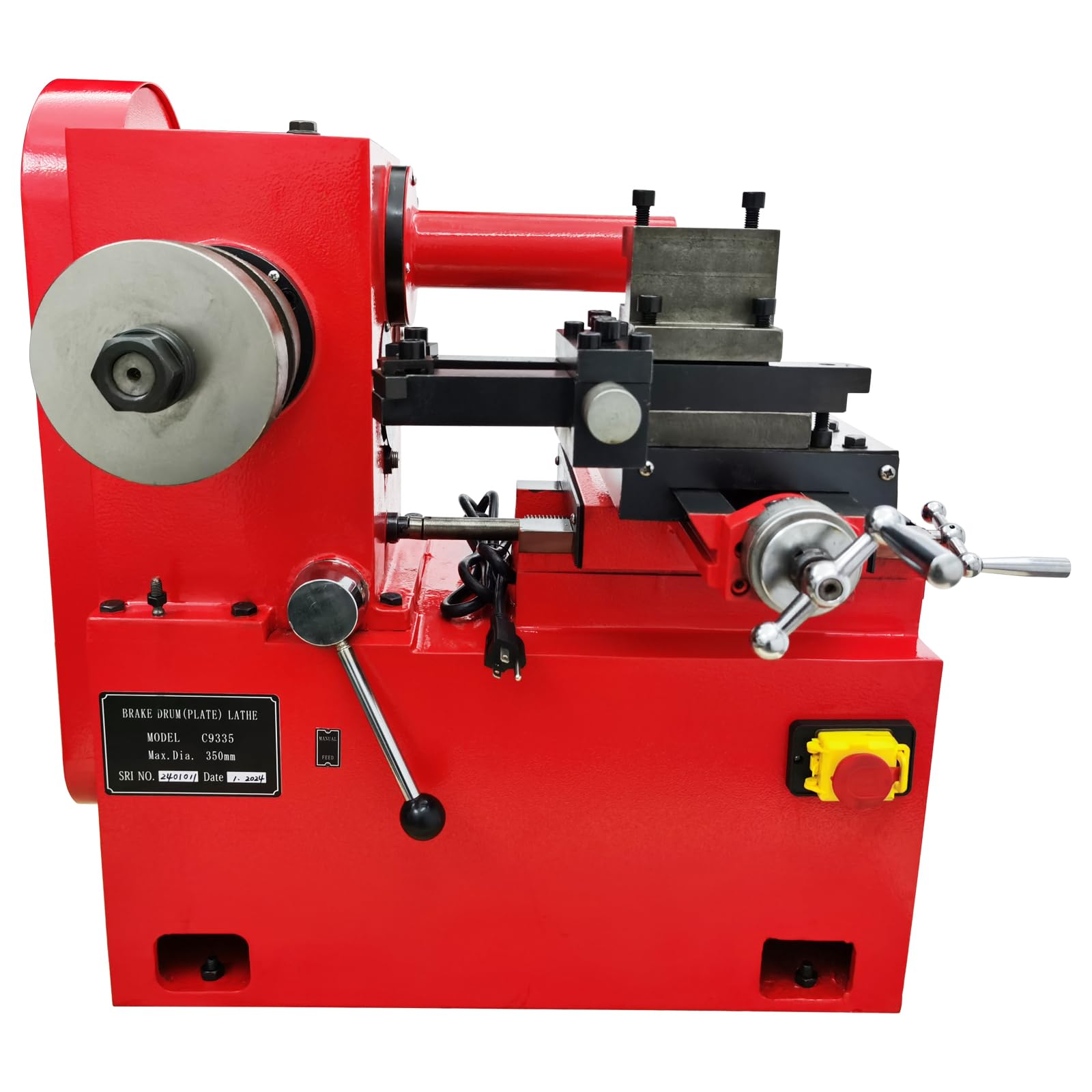 TECHTONGDA Brake Drum Disc Lathe Combination Disc/Drum Brake Lathe d7.1-13.7