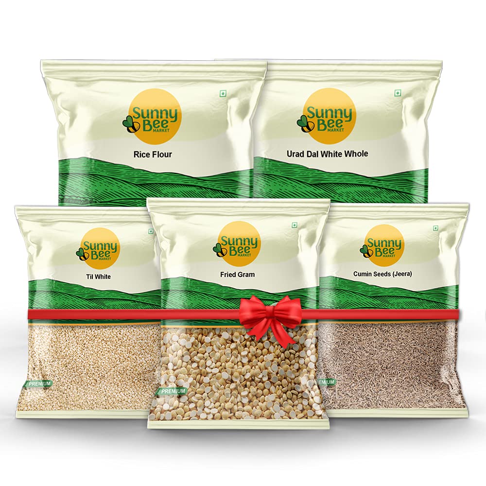 SunnyBee Market Murukku Combo Pack (Rice Flour , Urad Dal White Whole