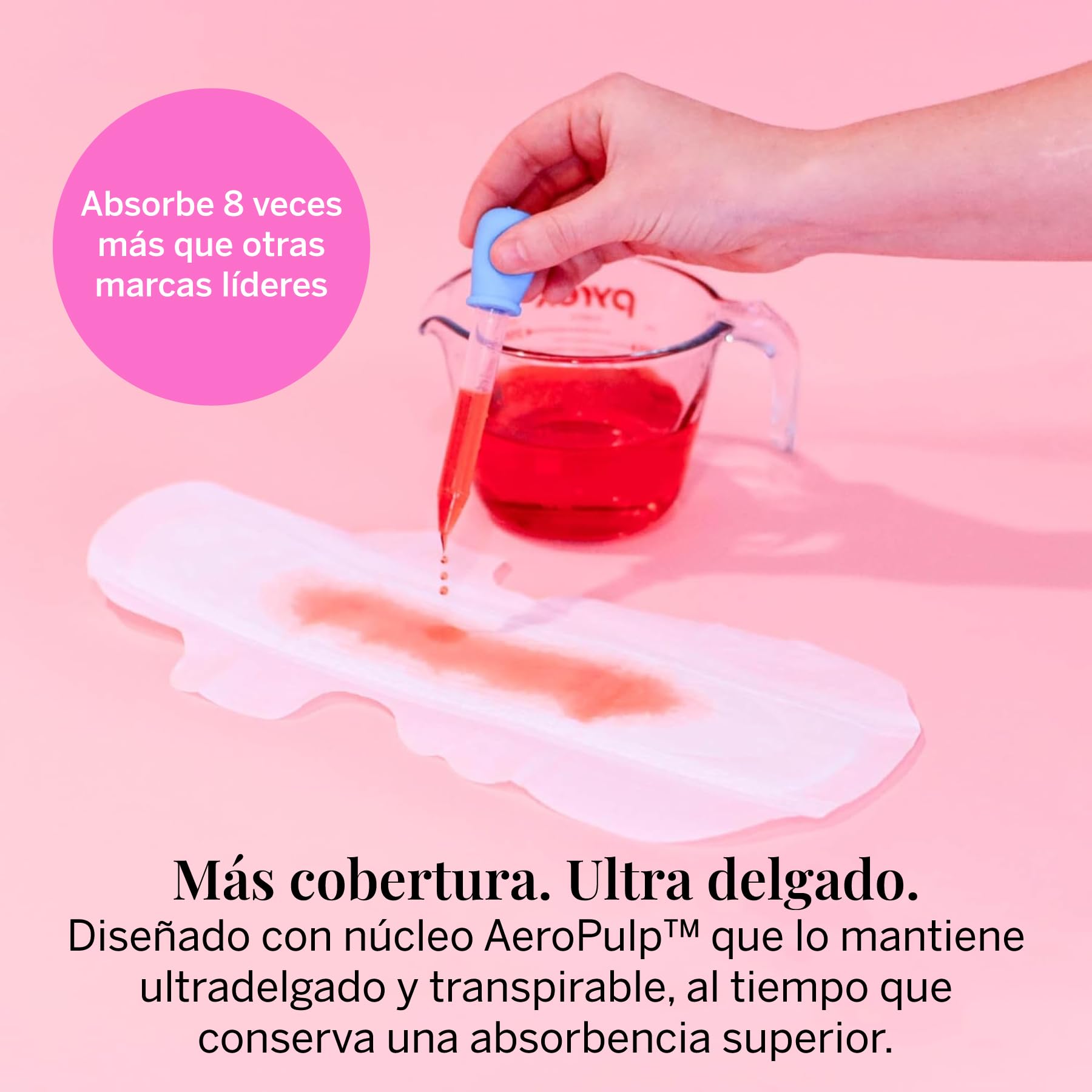 Pixie Compresas Nocturnas de Algodón Orgánico para Mujer – Extra Absorción con Alas – Antifugas, Hipoalergénicas y Sin Perfume – Compostables, Biodegradables – 36 Unidades