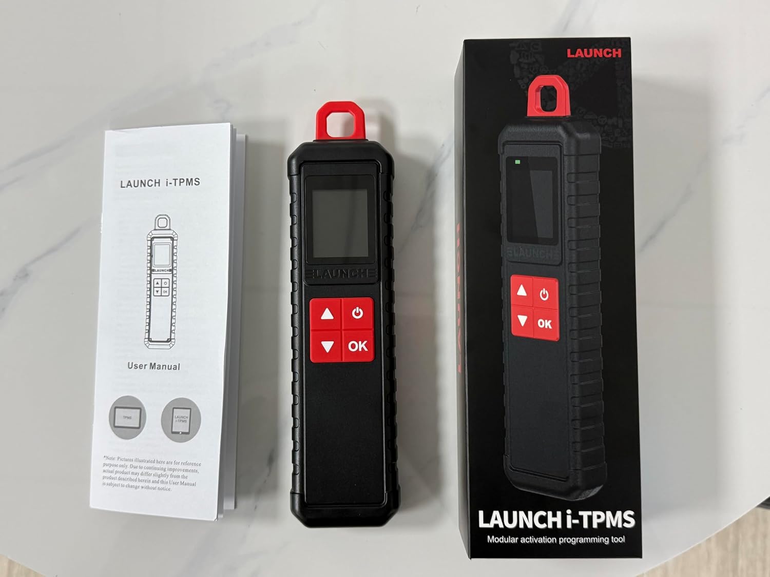 LAUNCH X-431 i-TPMS Tire Pressure Monitor System Service Tool Work with X-431 Scanner and i-TPMS APP Supports 315/433MHz Sensors - [Upgraded Version of TSGUN]