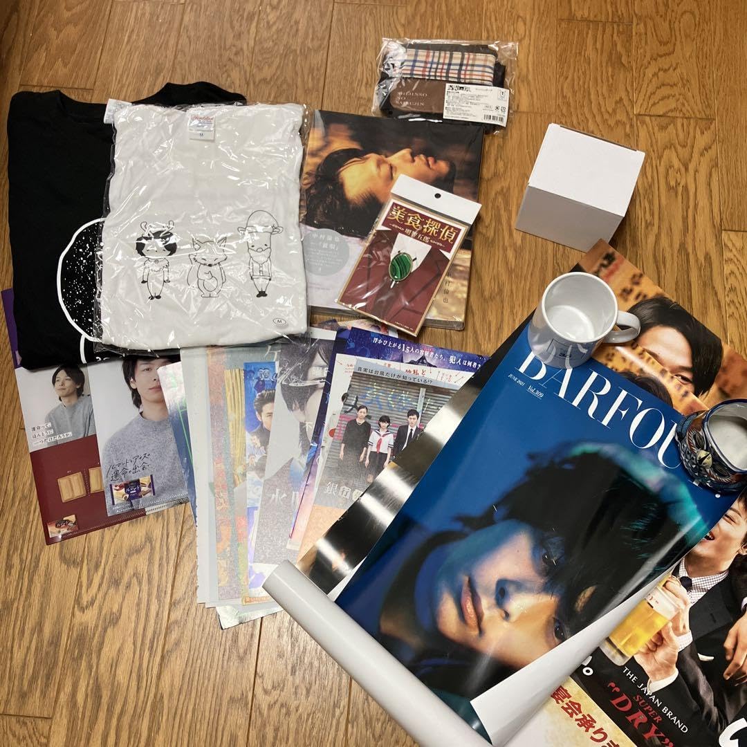 Amazon.co.jp: 7月28日 中村倫也グッズセット 写真集 クリアファイル 