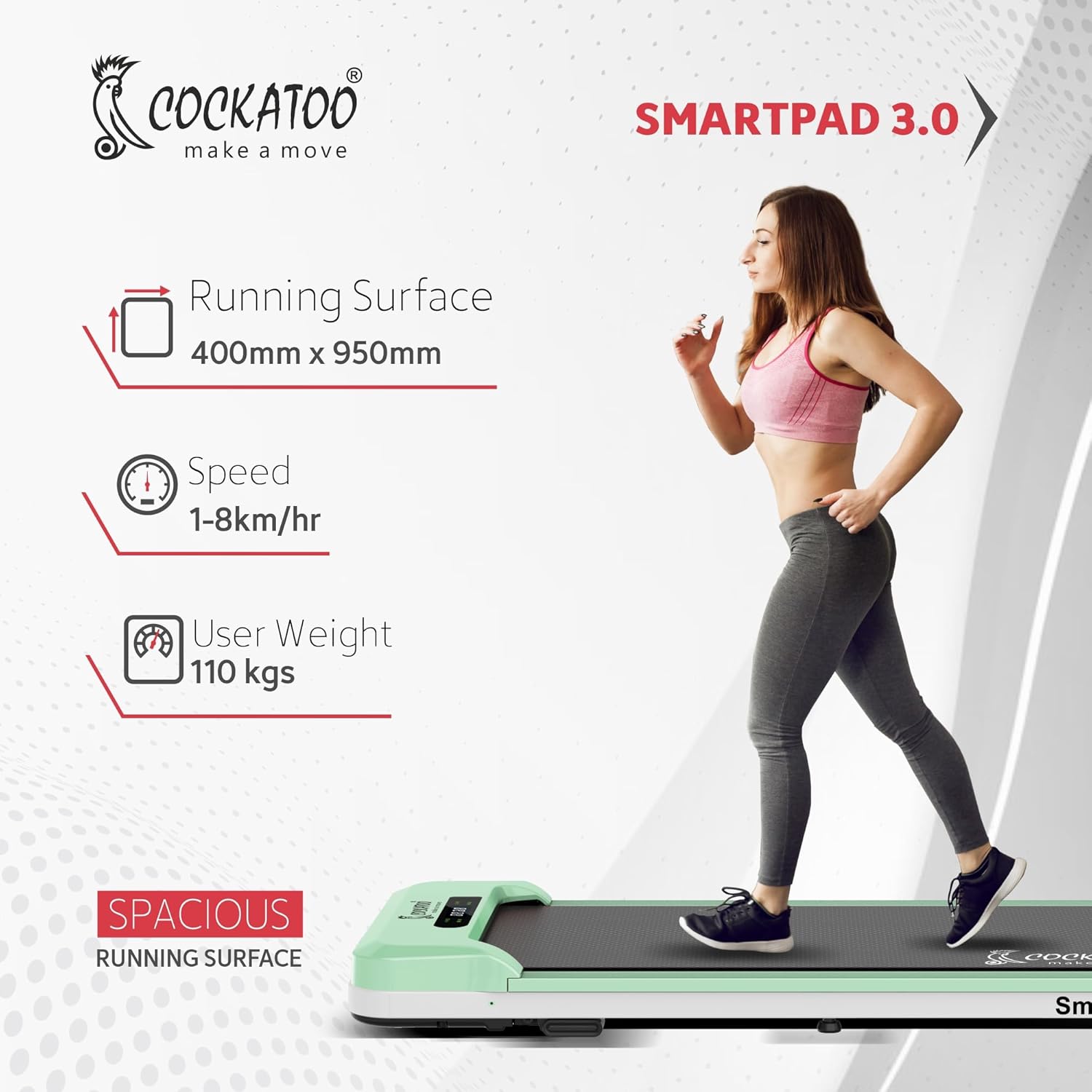 Buy Now Cockatoo Smartpad 3.0 (3Hp Peak) Walking Pad For Home, Remot... 3 Buy Now Cockatoo Smartpad 3.0 (3Hp Peak) Walking Pad For Home, Remot...