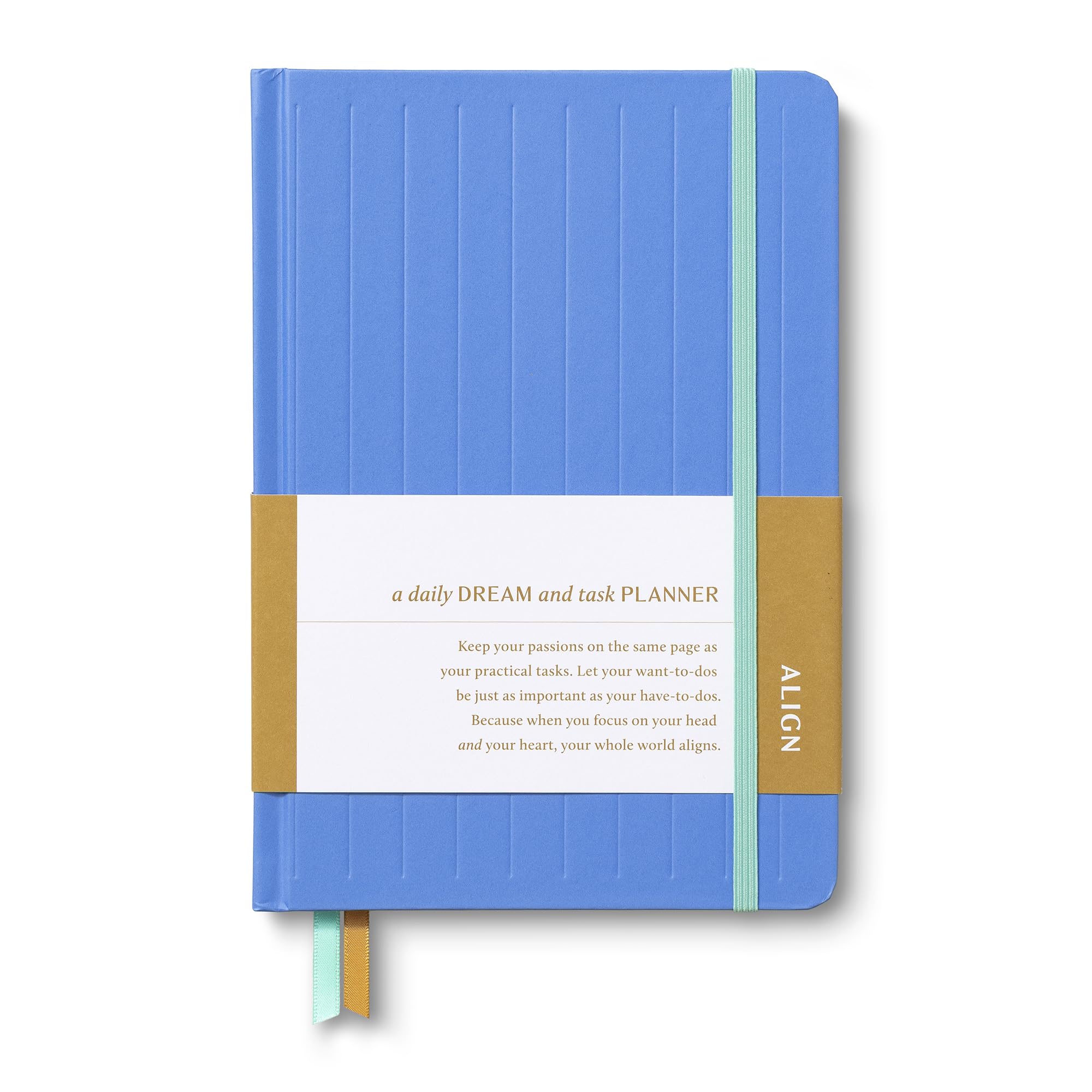 Align: Dream - A Daily Dream & Task Planner Journal for Intentional Living by Compendium - An Undated Planner with 192 pages, 8.25”H x 5.75”W