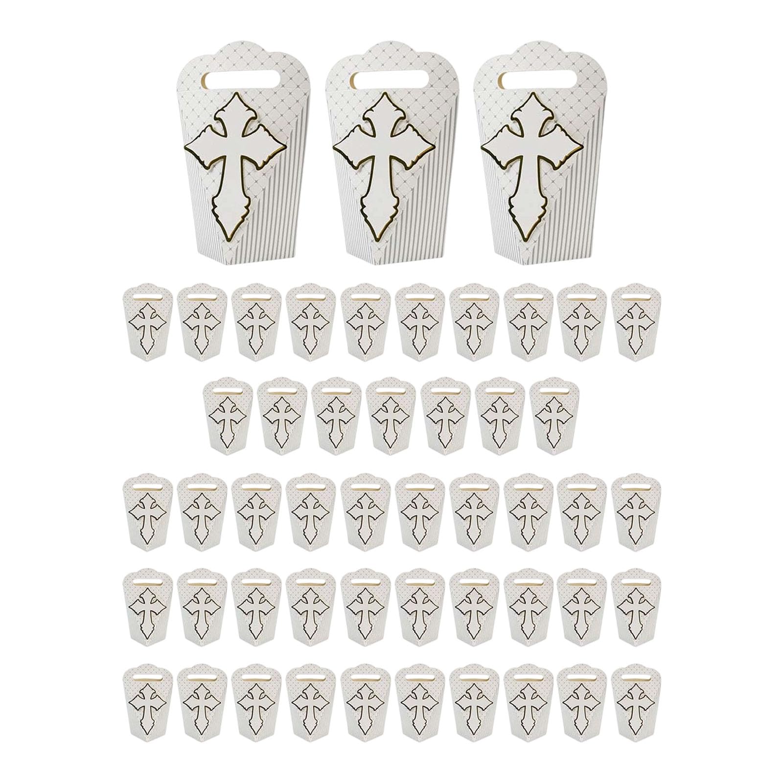 Coffrets cadeaux pour fêtes et célébrations : emballages en carton blanc faciles à monter