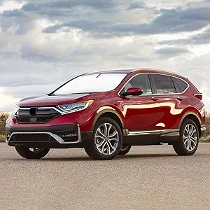 Sun Shade Windshield Sunshades Cover for 2012-2021 2022 Honda CR-V CRV LX, EX, EX-L, EX-L Navi, Touring Accessories Foldable Front Window Shields Protector Fits CR-V CRV Sun Visor Blocks UV Rays