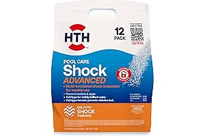 HTH Trichlor 52037 Shock Advanced Swimming Pool Treatment