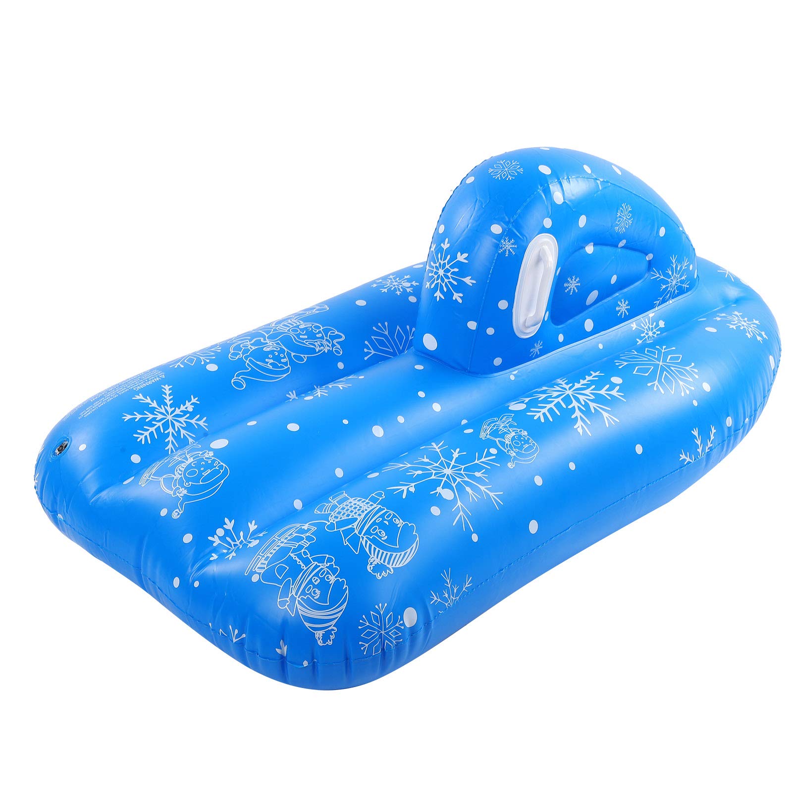 Coche de esquí Inflable para Niños, Snowboard Duradero para Montajes Acuáticos de Invierno y Verano, Juguete de PVC para Niños de 15 a 35 Años