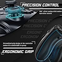 Vista 2 de Switch Controllers Wireless Switch Pro Controller for Nintendo Switch ControllerSwitch LiteSwitch OLED Switch Remote Gamepad with Joystick