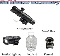 Vista 5 de spark future Accesorios de Gel Blaster, Accesorio, con Soporte Botella Embudo Piezas de Pistola de Bolas Salpicaduras, Adecuado para Edades 14+
