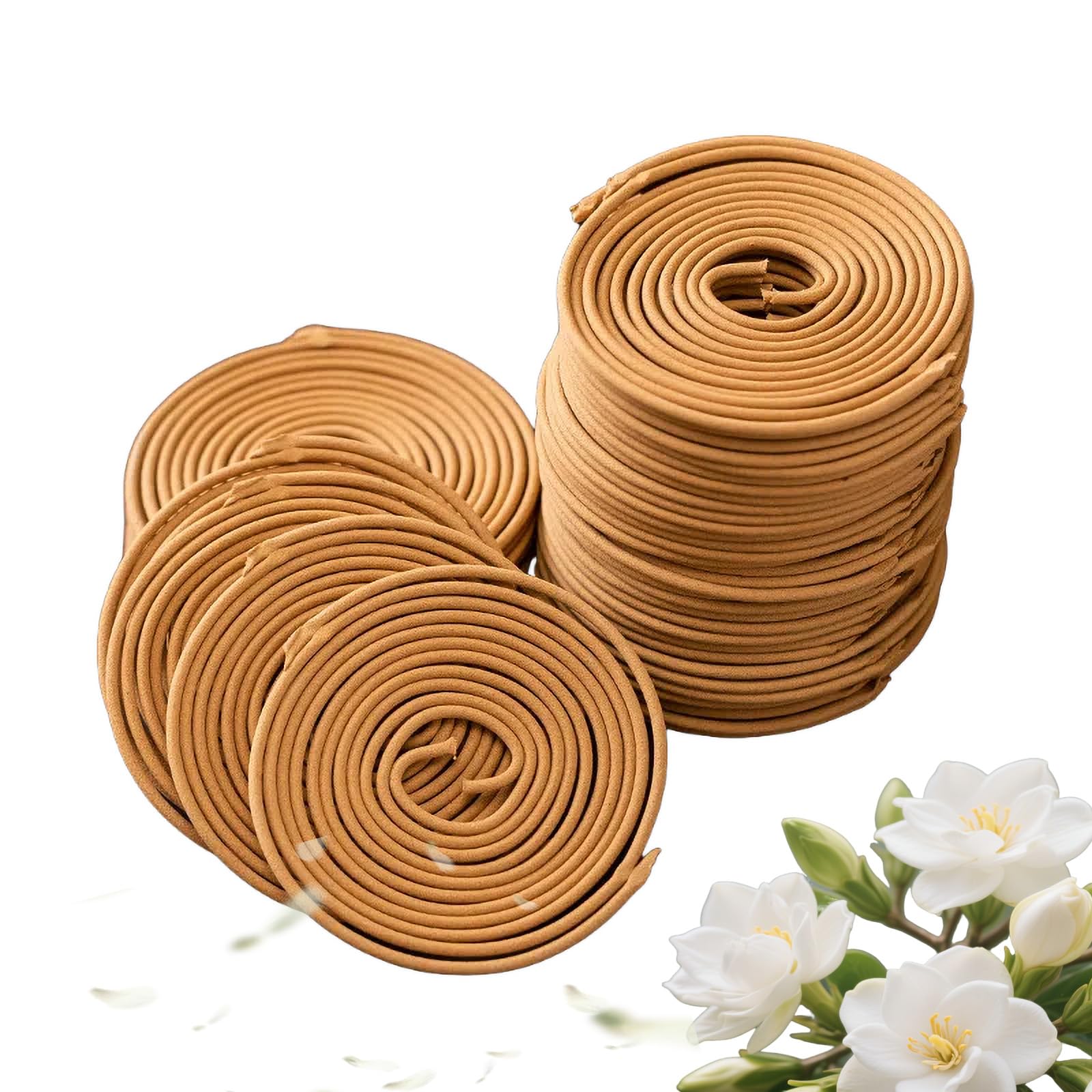 Natural Thuja Incense Natural Long-Lasting Fragrance for for Home Office Yoga Room Tea Room Temple Gift (ardenia Coil) โ image 1