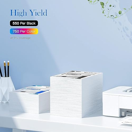 Miniatura 5 de Valuetoner 564XL - Cartuchos de tinta para impresoras HP compatibles con cartuchos de tinta HP 564 XL de alto rendimiento para Photosmart 5520 6520