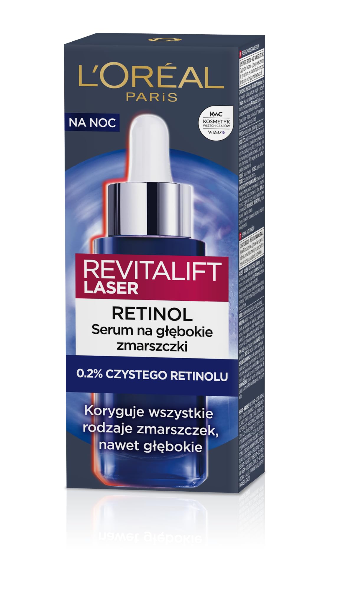 L'Oreal Paris Pure Retinol Głębokie Zmarszczki Serum Na Noc 30 ml