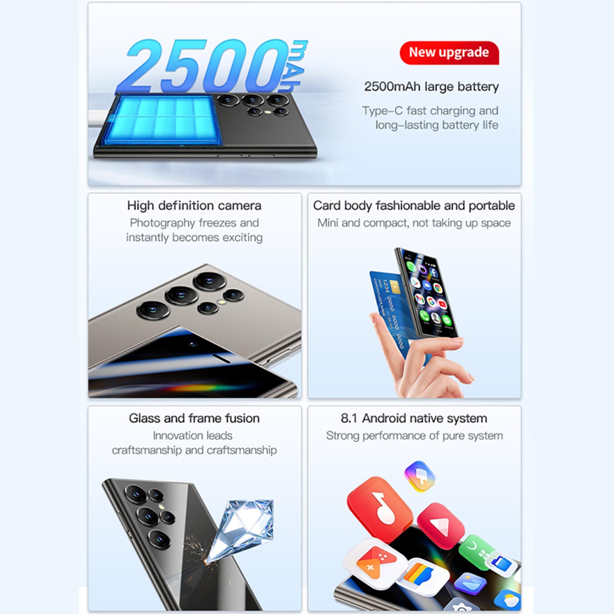 Amazon.com: 3G Mini Phone 3.0