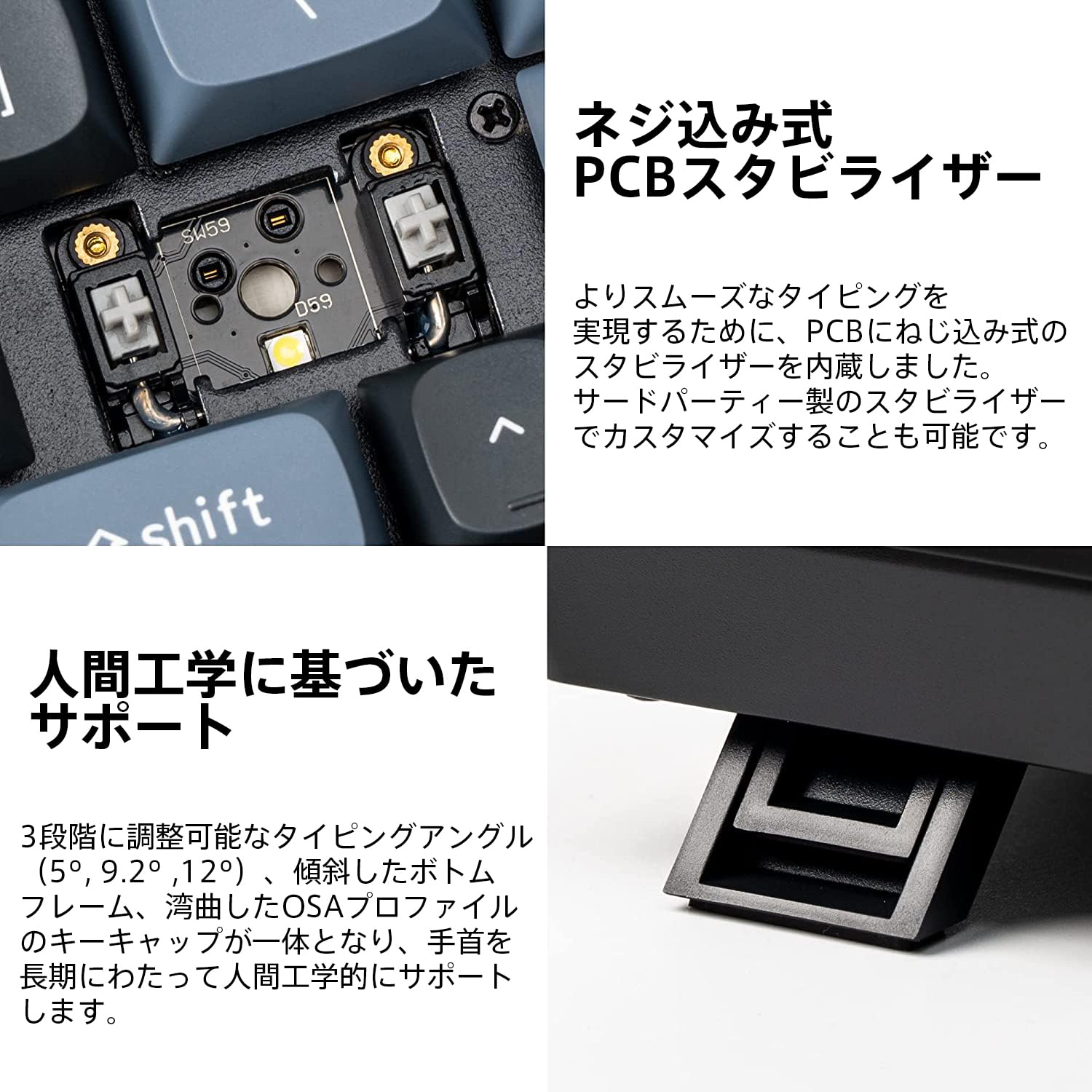 Apple - keychron k2 US企画　茶軸　ホワイトライト Keychron K2非バックライトワイヤレスメカニカルキーボード（US