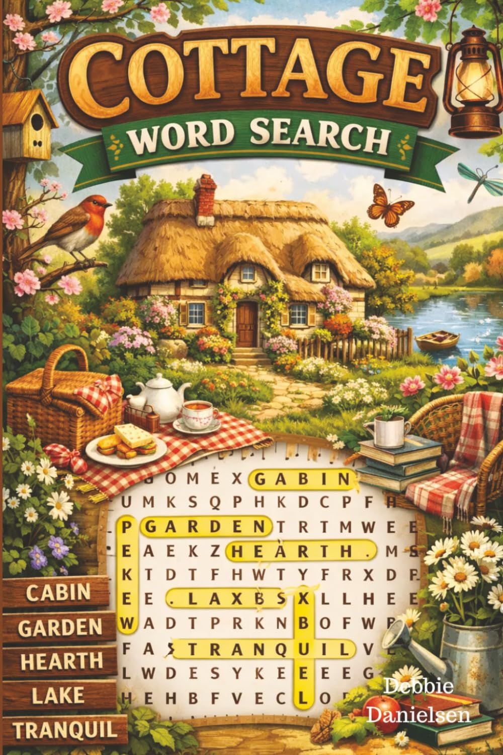 Cottage Word Search: A Cozy Puzzle Escape into Cottage Life