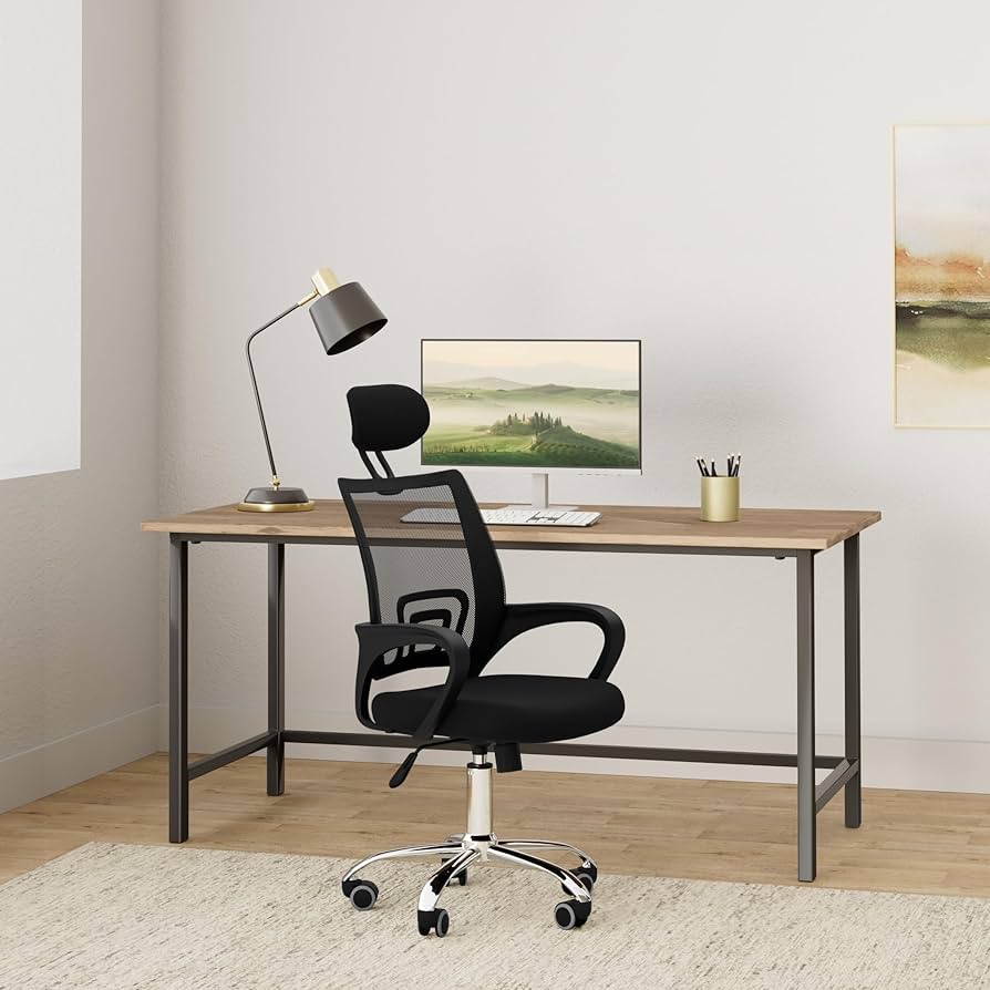 Amazon.com: Comfty Mesh Office Chair with Mid Back and