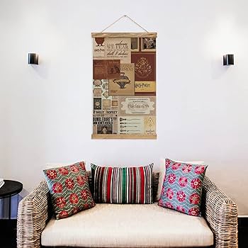 ハリーポッターのタペストリー Amazon.co.jp: ハリーポッター インテリア タペストリー