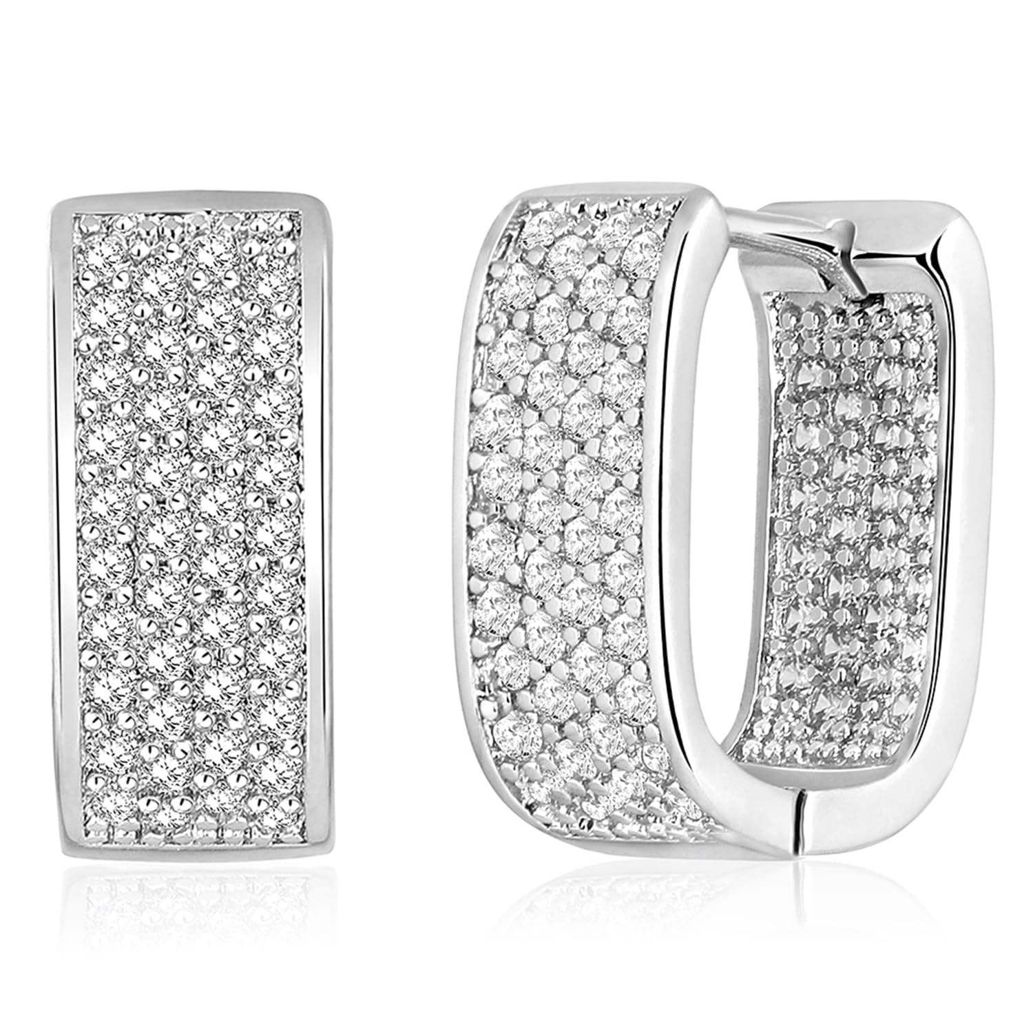 See full amazon price history chart for Peora Silver Plated Cubic Zirconia Studded Hoop Earrings Trending Regular Jewellery For Women Peora Silver Plated Cubic Zirconia Studded Hoop Earrings Trending Regular Jewellery For Women (B0CZ37L5ZT) Amazon Price History, Amazon Price Tracker