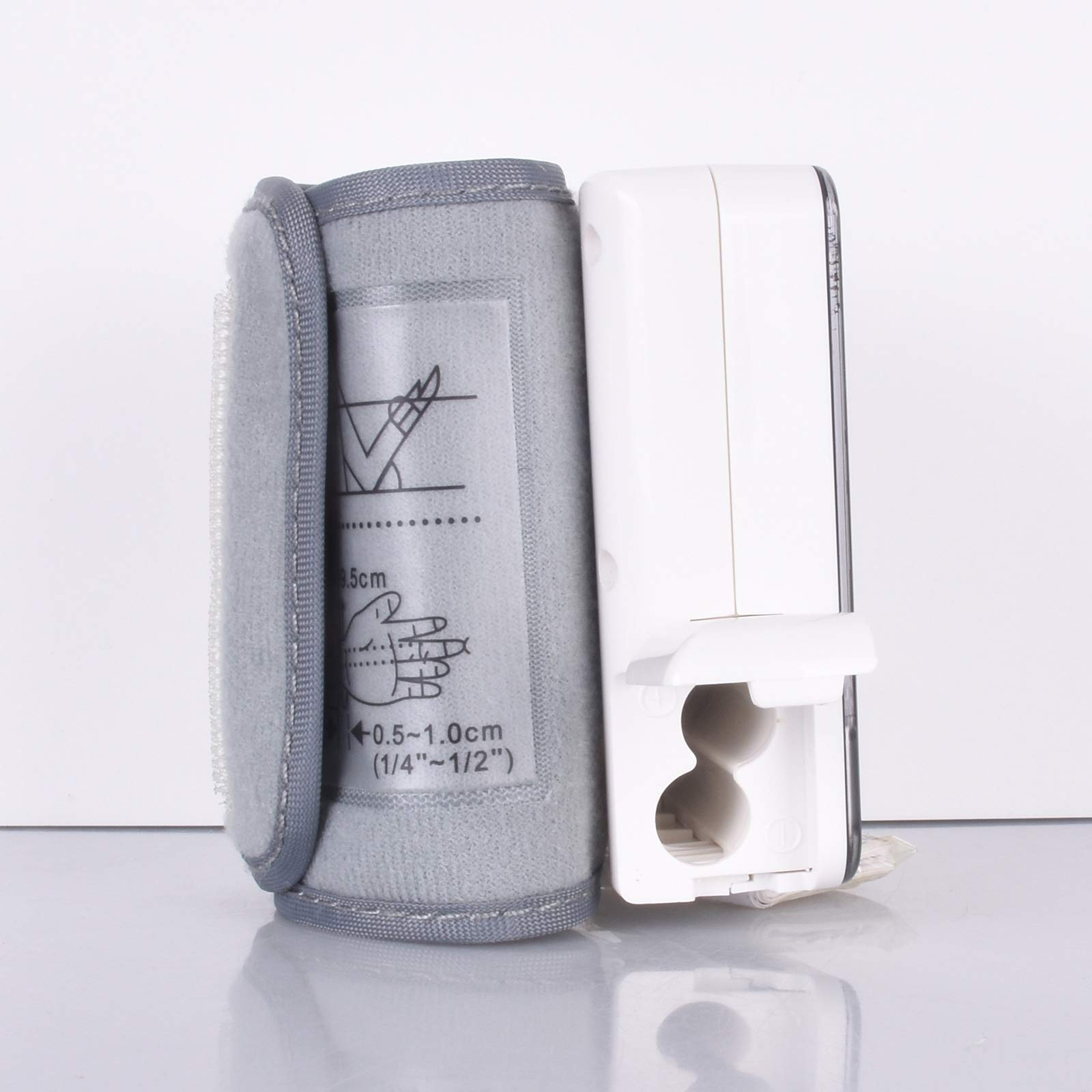 Monitor De Presión Arterial De Muñeca Digital Automático, Máquina De Presión Arterial De Muñeca Ajustable con Función De Memoria De 90 Mediciones Uso En El Hogar