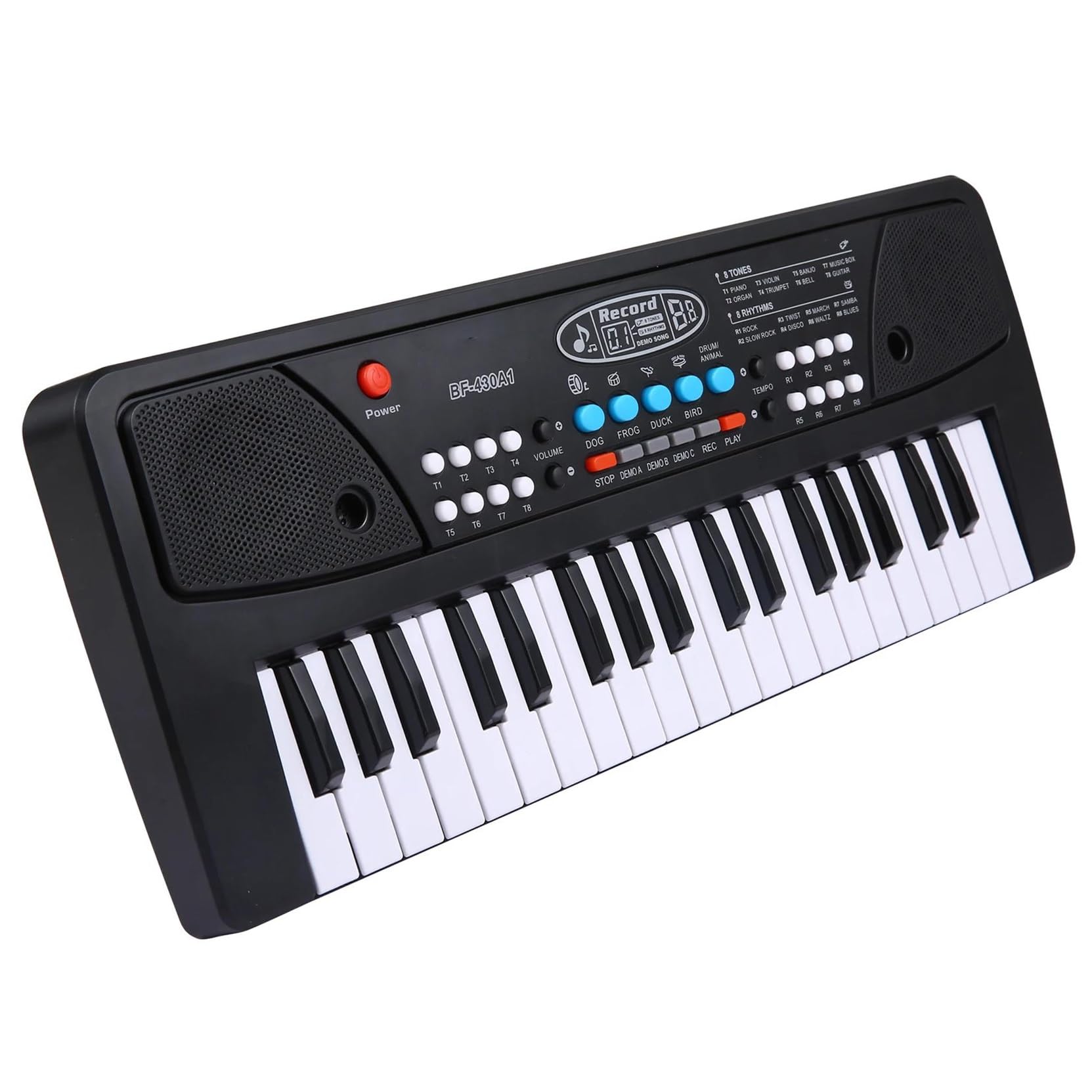 Elektroniczny Instrument Fortepianowy Początkujący 37 Klawiszowy Cyfrowy Elektroniczny Keyboard Wielofunkcyjny Instrument Muzyczny