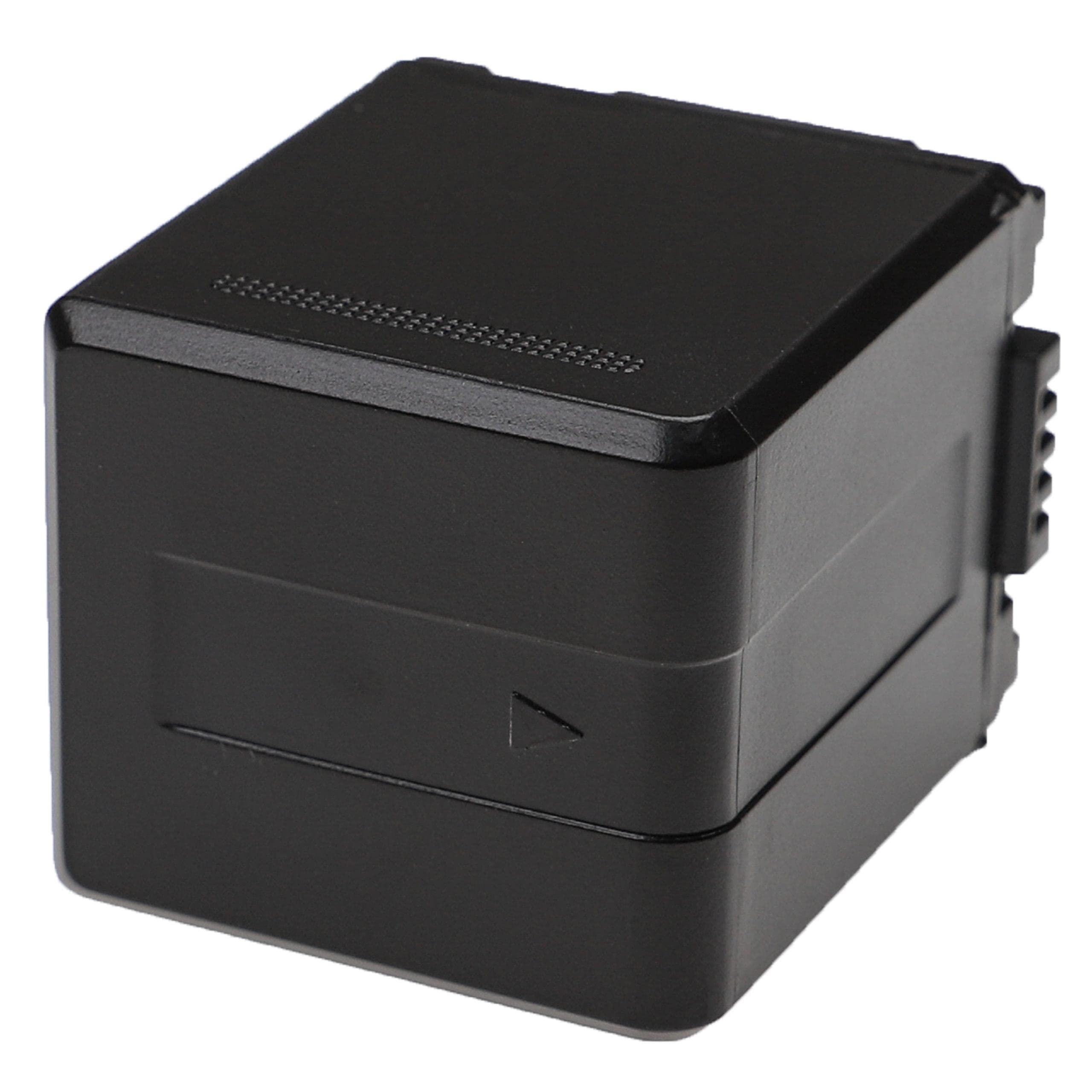 Akku kompatibel mit Panasonic HDC-SD600 | HDC-SD300, HDC-SD707, HDC-SD200, HDC-SD9 Videokamera Camcorder (2500 mAh, 7,2 V, Li-Ion)