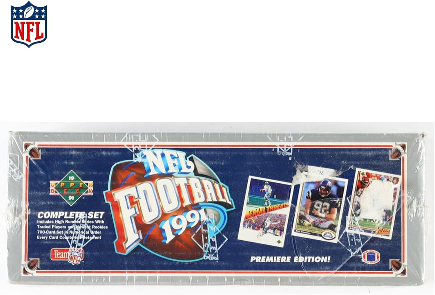 1991 Upper Deck Football Cards Unopened Factory Set (700 different cards) - I...
