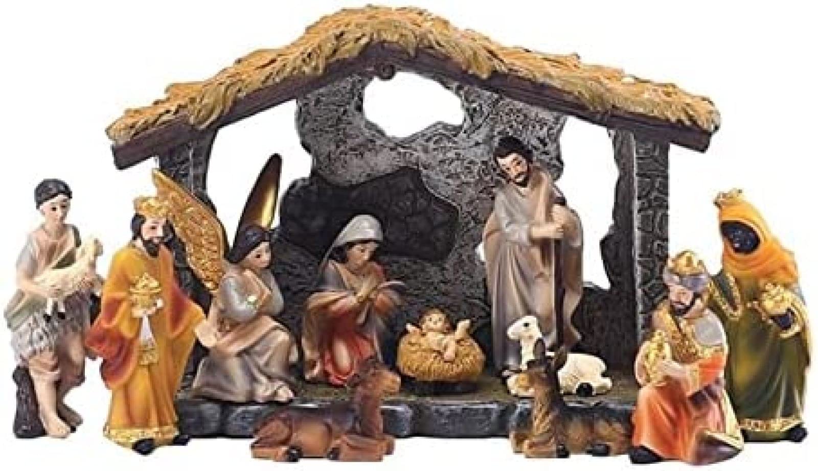 Crèche de Noël AMUCK pour illuminer votre table de fête chrétienne