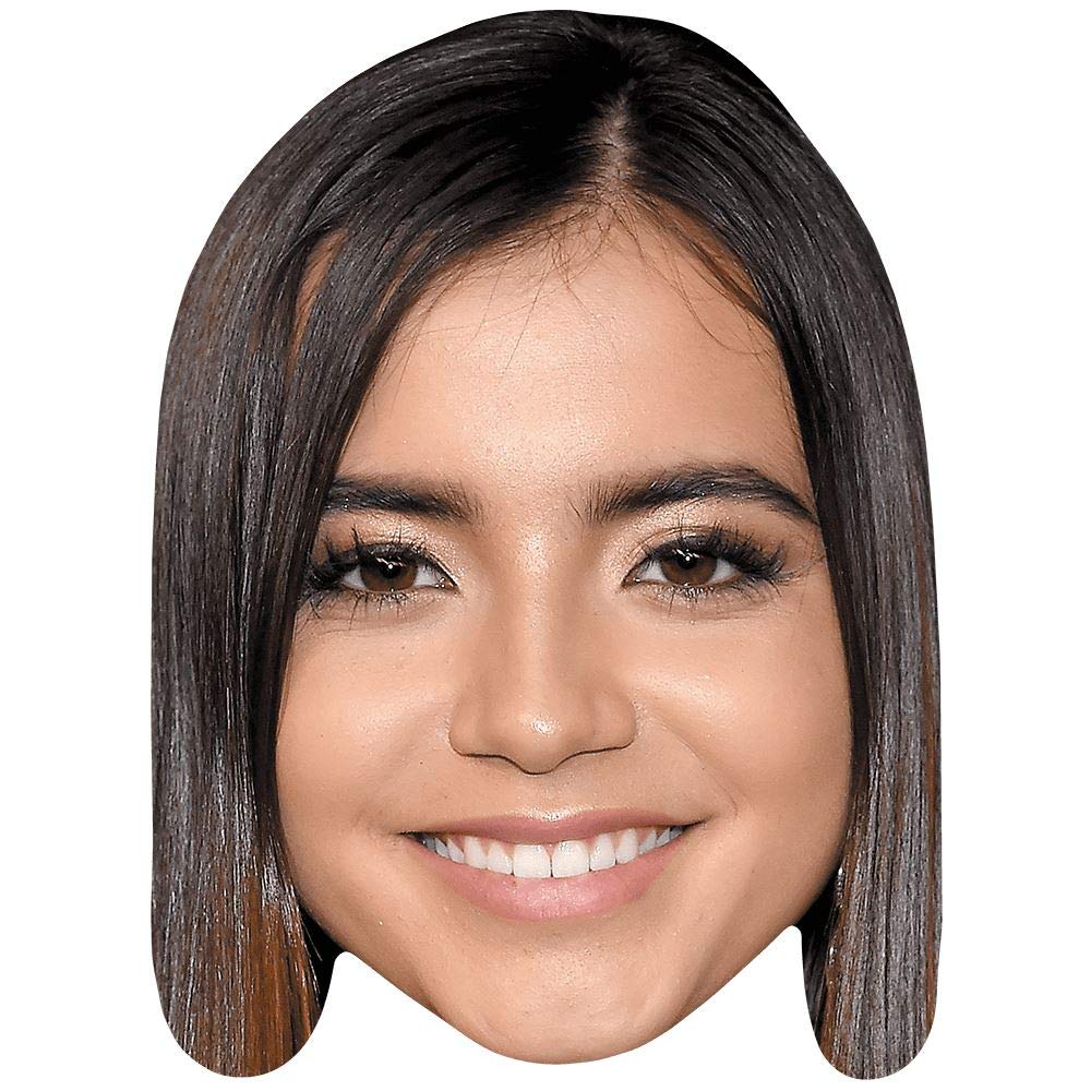 Isabela Moner (Smile) Celebrity Mask, Flat Card Face, Fancy Dress Mask