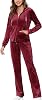 MessBebe Womens Velour Tracksuits Set Sweatsuit Hoodie Top and Jogging Pants Casual Loungewear 2 Piece Sportswear