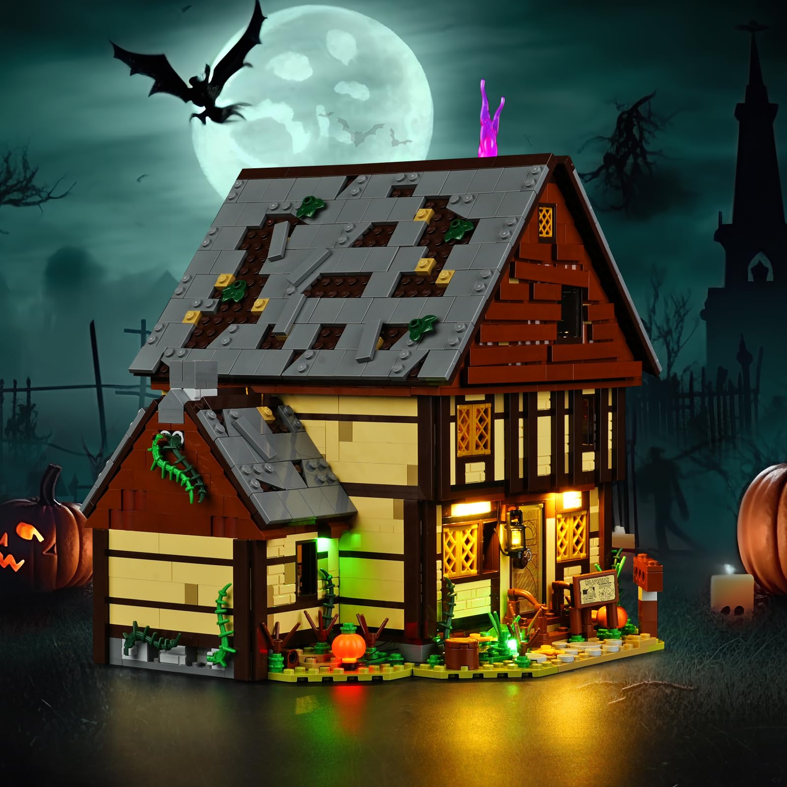 Amazon.com: Rorliny LED Light Kit for Disney Hocus Pocus Cottage