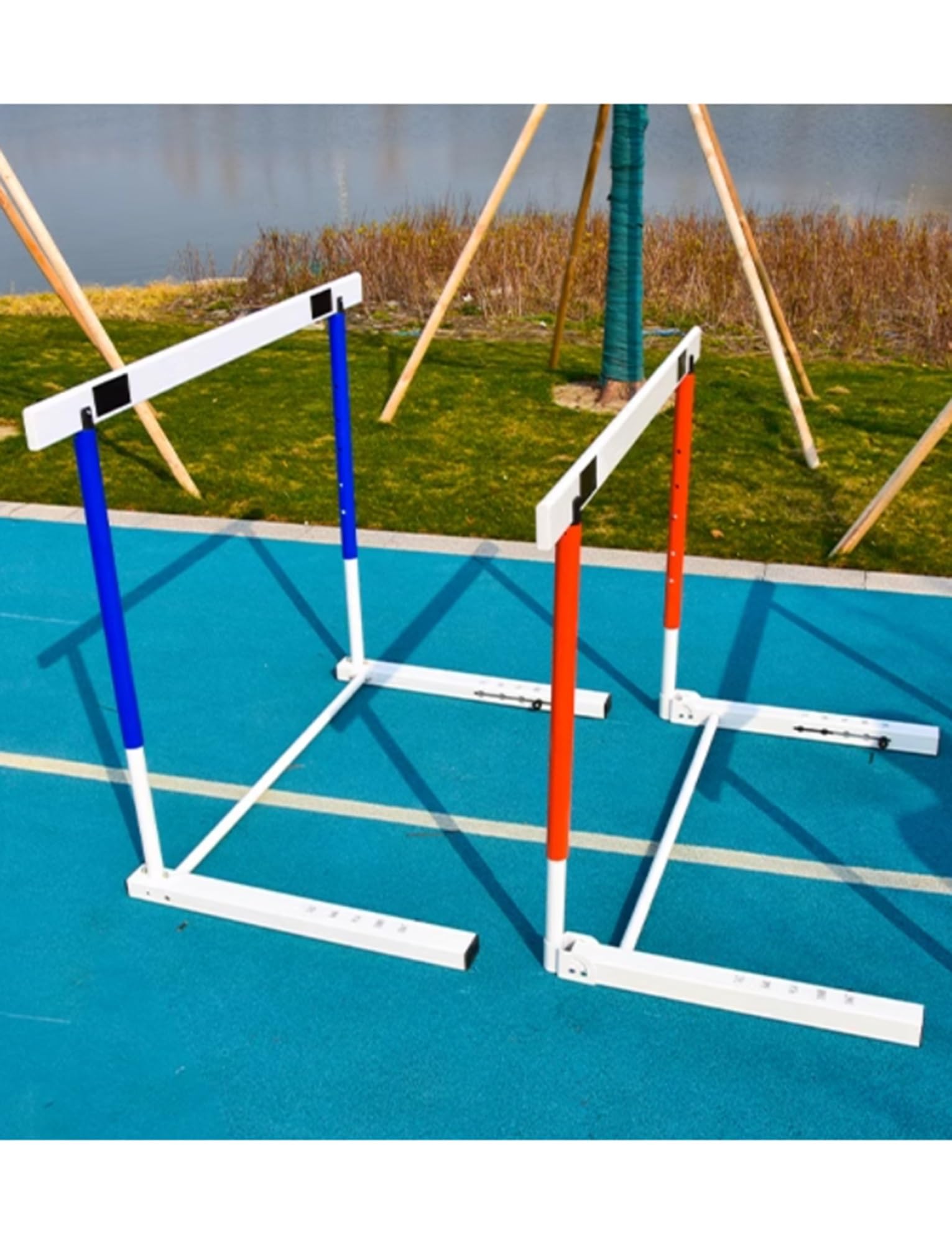 Höhenverstellbare Leichtathletik-Hürden für Beweglichkeitstraining, abnehmbares Design für Fußball und Workout