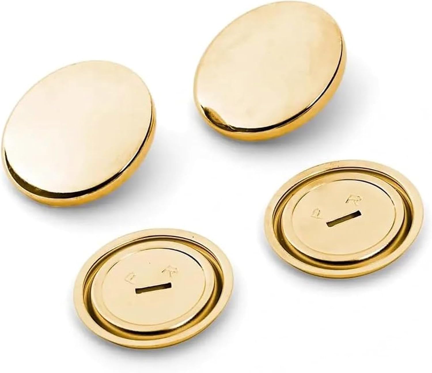 Prym Cover Buttons, 23mm, Metal, Silver, 9.3 x 5.7 x 0.5 cm