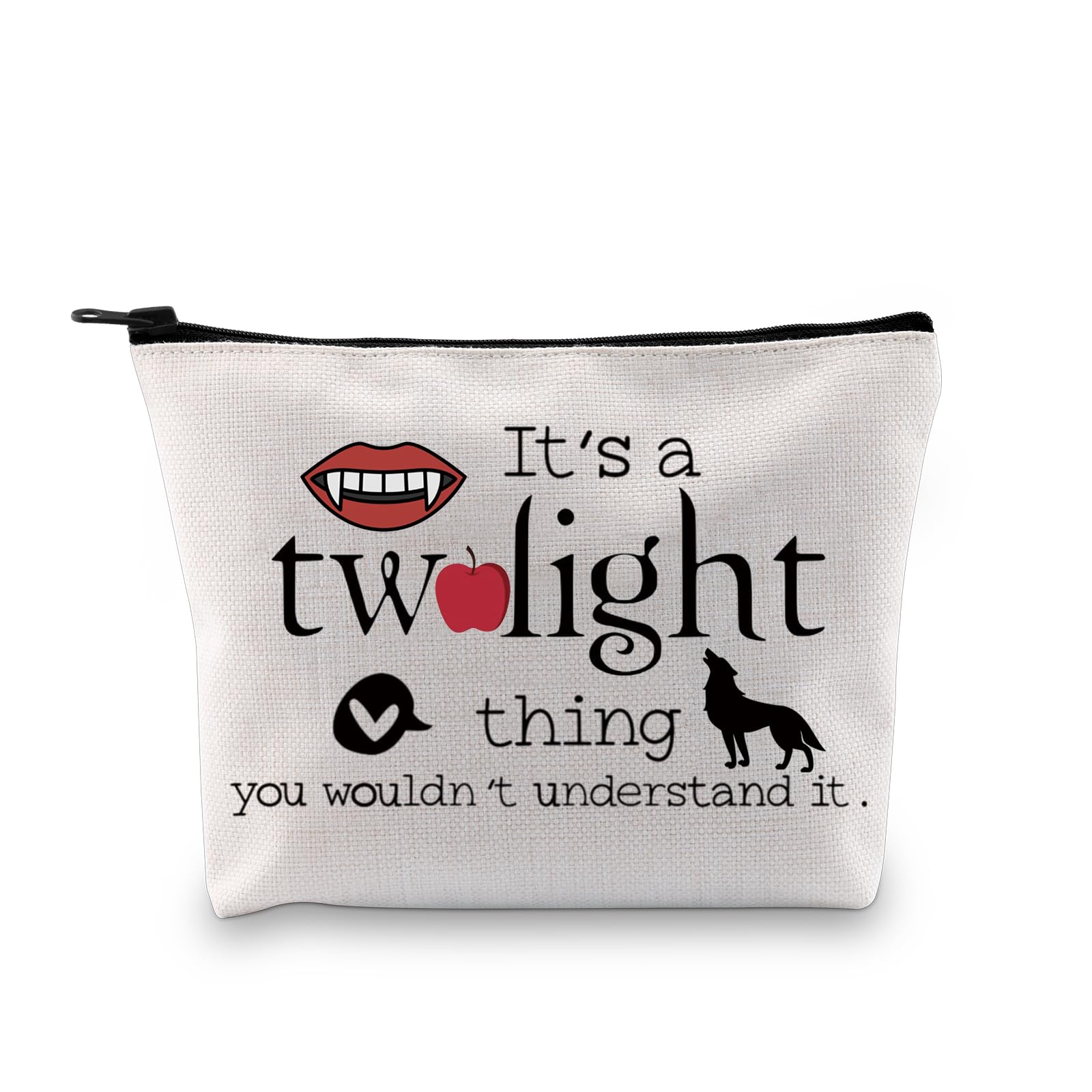 GJTIM TV Show Inspired Gift It’s A Thing You Wouldn’t Understand It Zipper Pouch Makeup Bag for Vampire Fans (T thing bag)