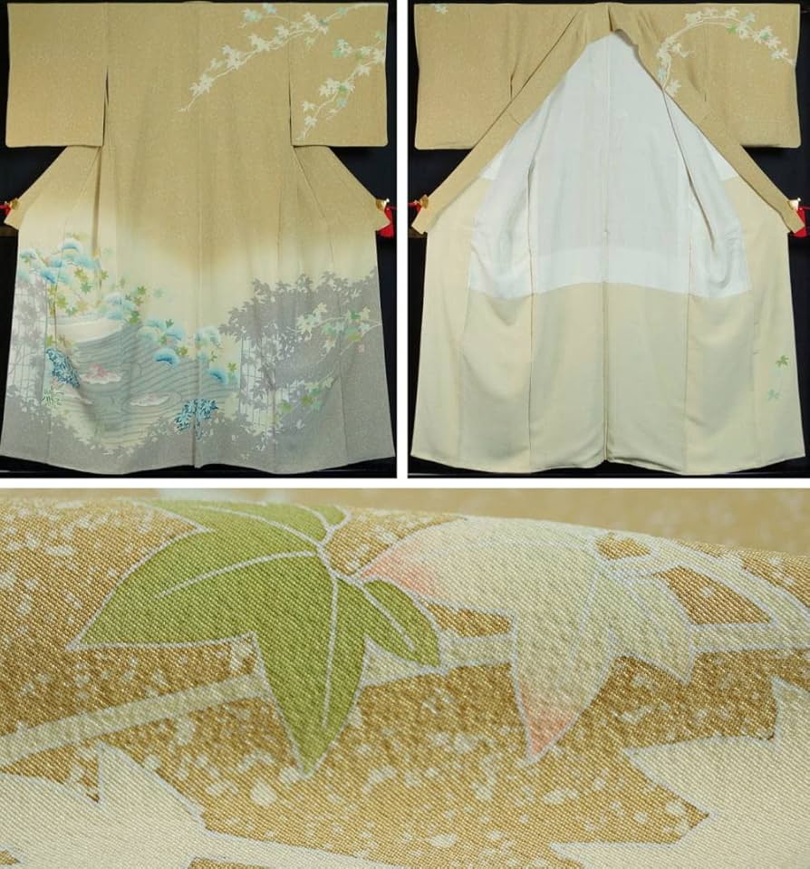 imfreak様　新品未使用　正絹袷　蝋友禅作家\"倉翔篁\"訪問着単品 imfreak様新品未使用正絹袷蝋友禅作家