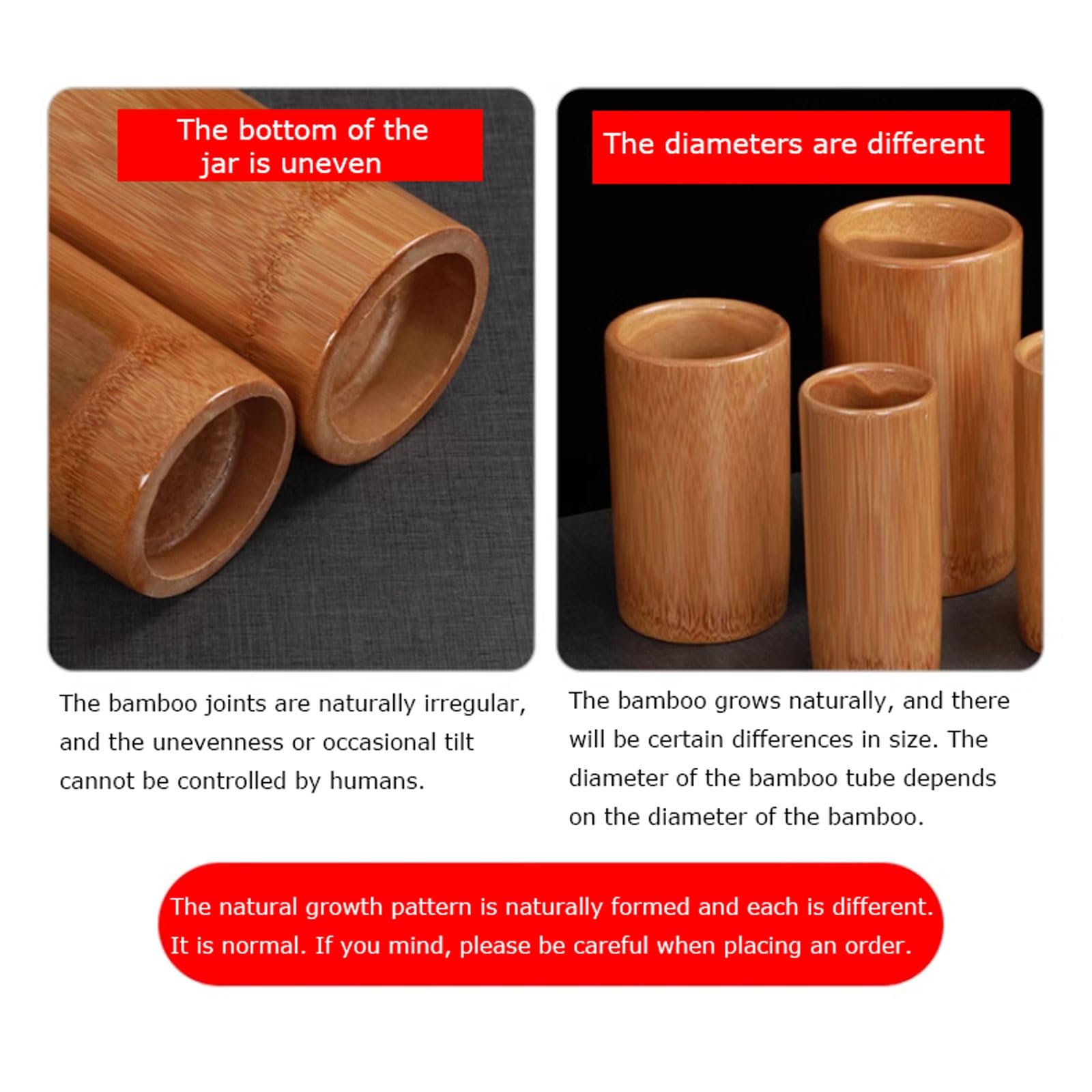 Set di coppette in bambù da 20 pezzi for terapia del fuoco e del vuoto con barattoli carbonizzati