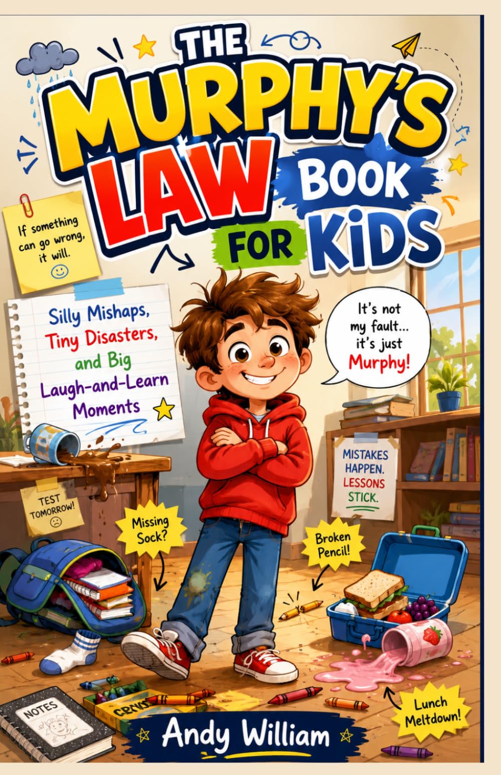 THE MURPHY’S LAW BOOK FOR KIDS: Silly Mishaps, Tiny Disasters, and Big Laugh-and-Learn Moments