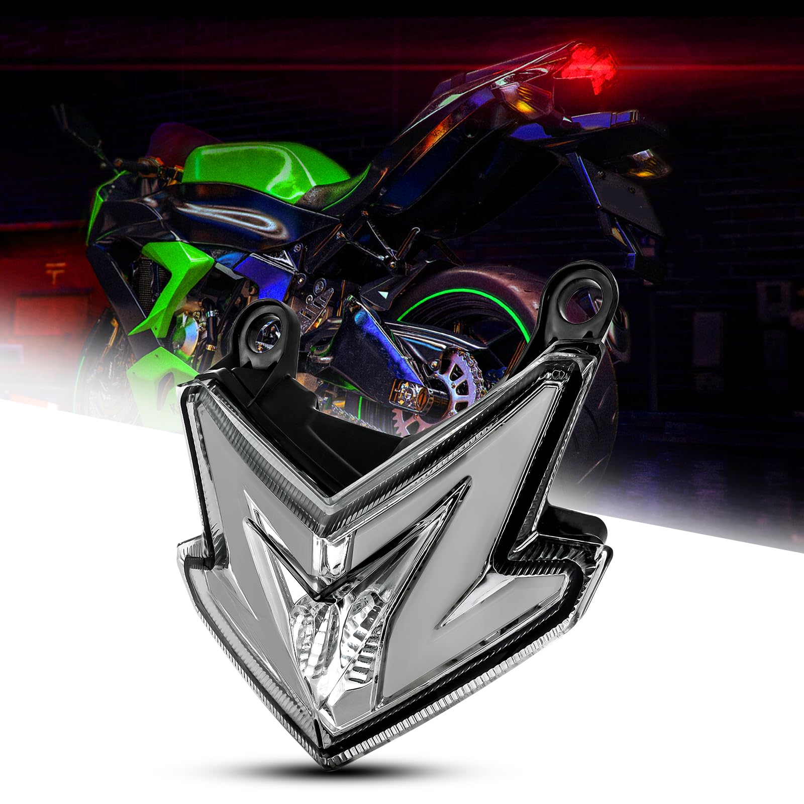 Photo 1 of DREAMIZER Integrated LED Tail Light for Kawasaki Z125 Pro/ZX-6R